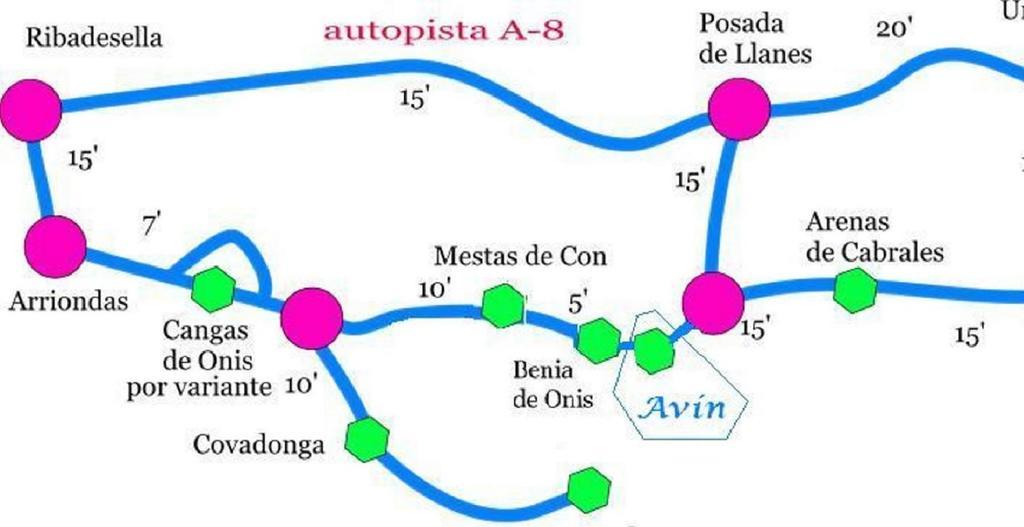 Onís Apartamentos El Pedrayu מראה חיצוני תמונה